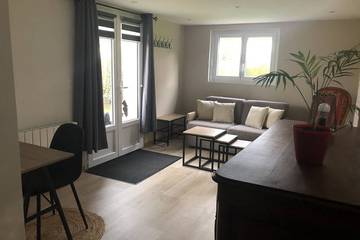 Gîte pour 4 personnes, avec jardin, animaux acceptés à Moyaux