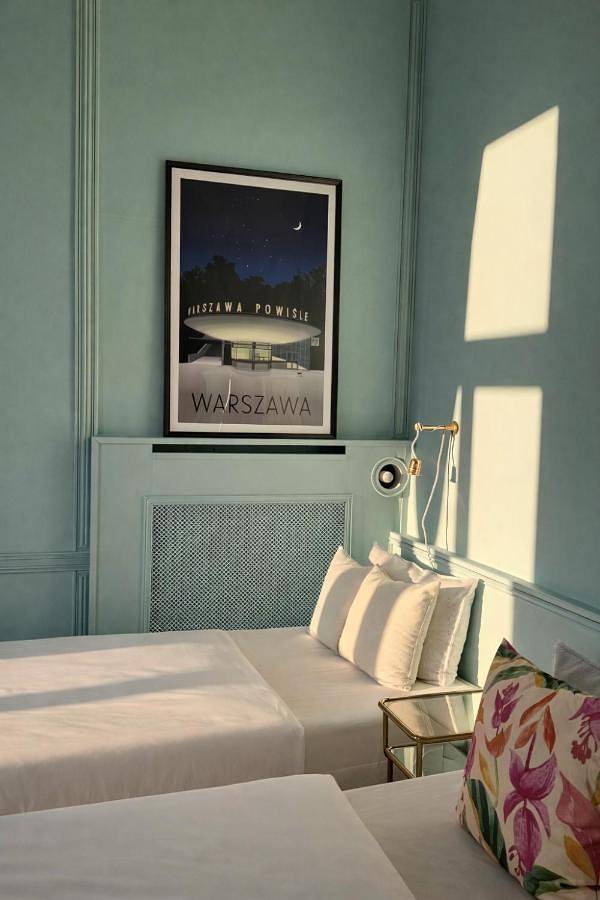 Chambre d’hôte pour 2 personnes, avec balcon à Varsovie