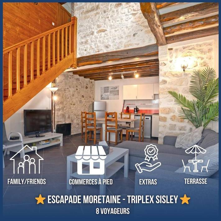 Maison de vacances pour 8 personnes, avec terrasse