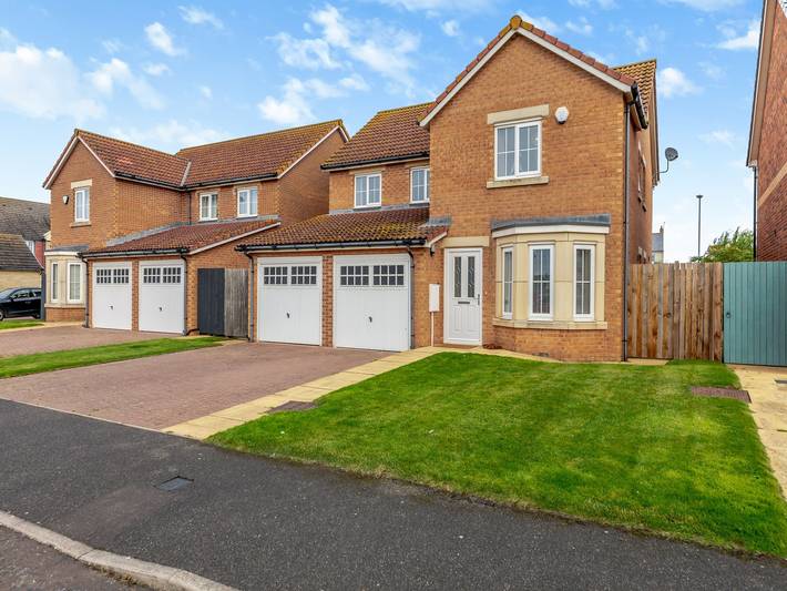 Cottage for 8 people, with garden, with pets in Beadnell