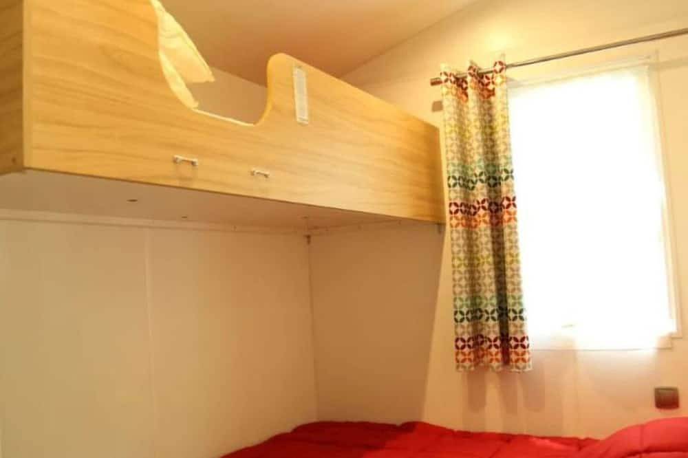 Gemütliches Mobilheim mit Terrasse - 5 Pers. in Montblanc, Mittelmeerküste (Frankreich)