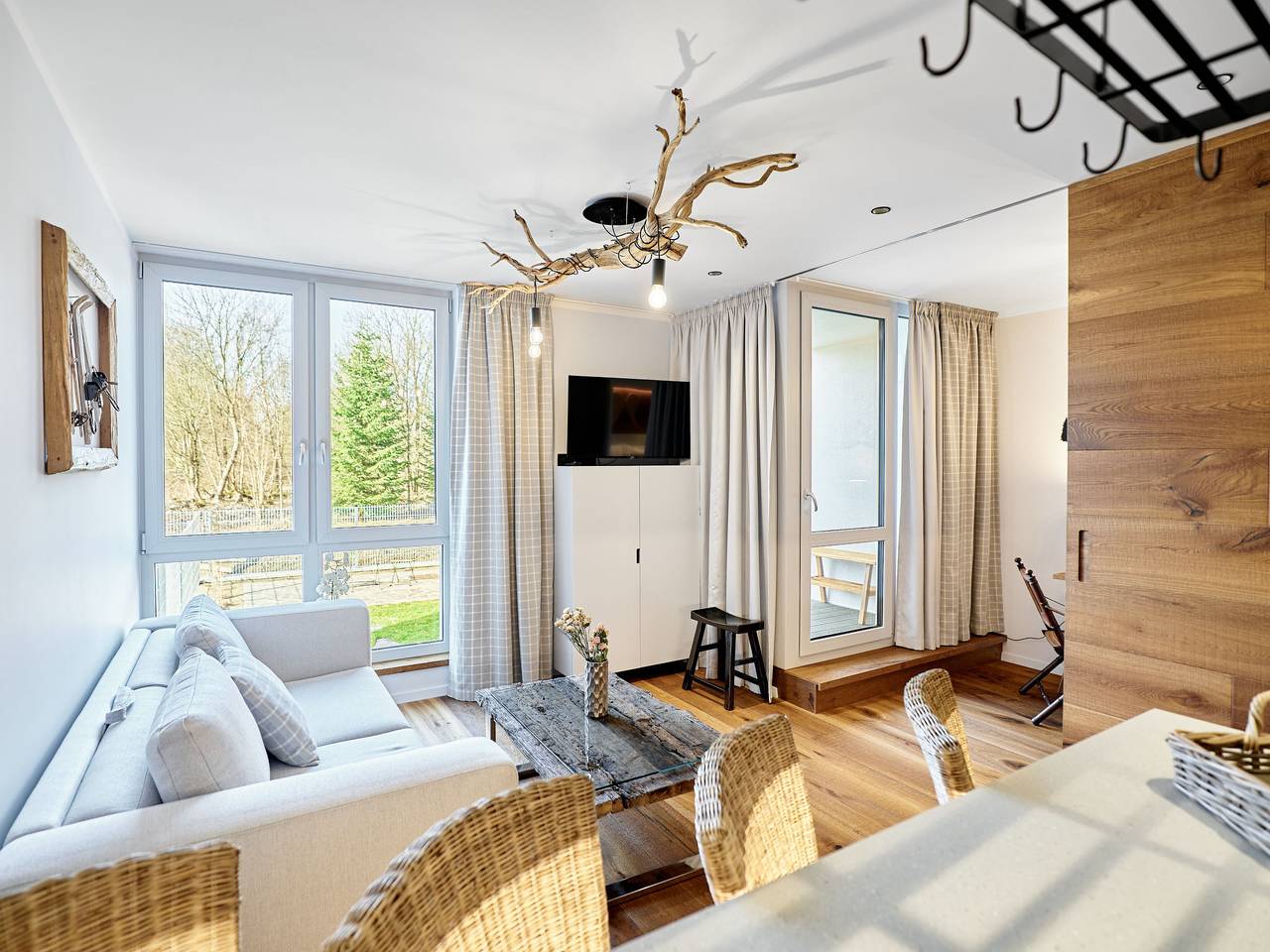 Ganze Wohnung, Růže in Abertamy, Erzgebirge (Tschechien)