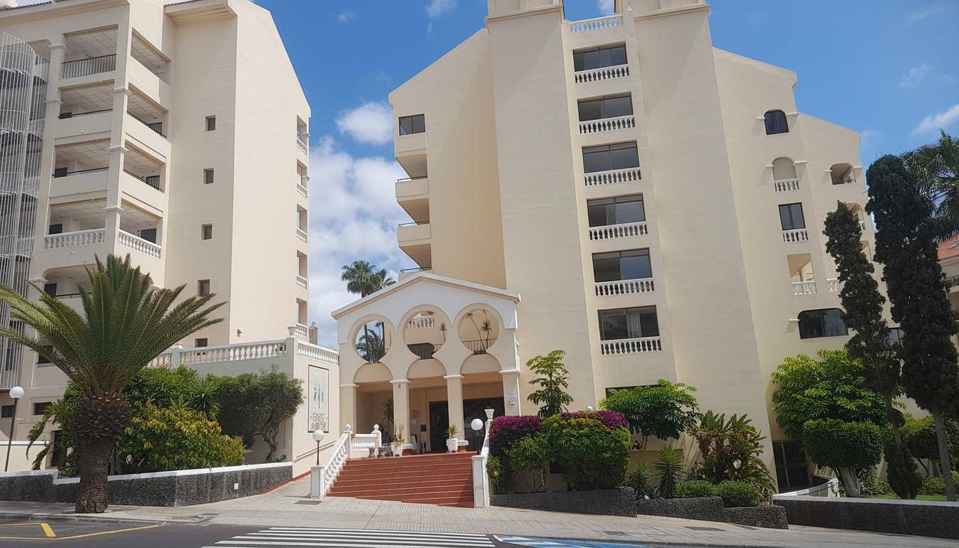 Estudio entero, Estudio para 2 personas con piscina in Los Cristianos, Arona 