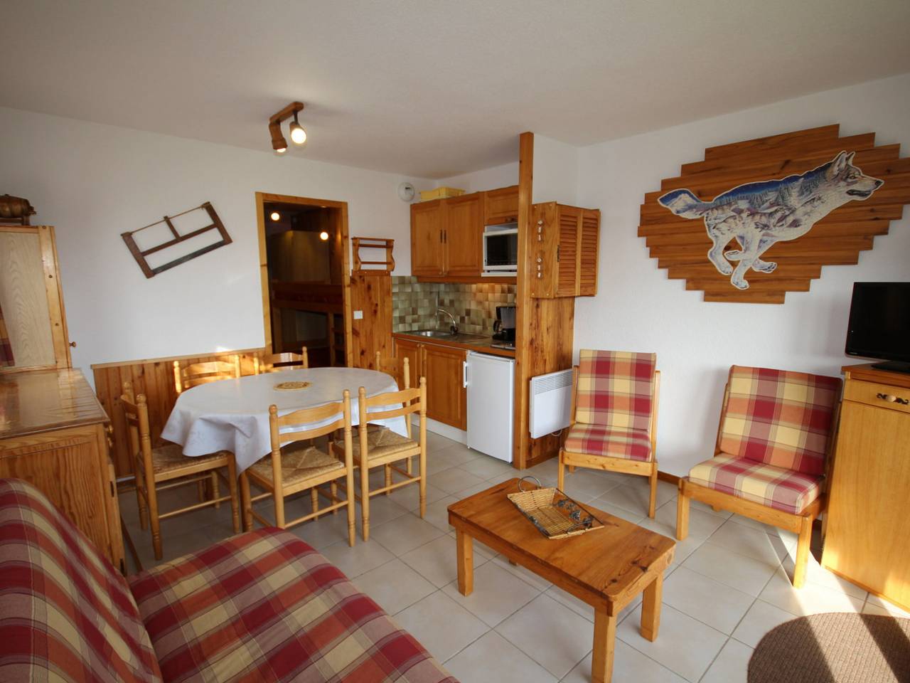 Chalet pour 6 Personnes dans Hauteluce, Espace Diamant