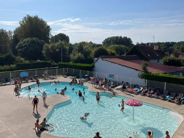 Camping Paradis Le Royon - Mobilhome 2 personnes - Mobil - Duo confort in Fort-Mahon-Plage, Région d'Abbeville