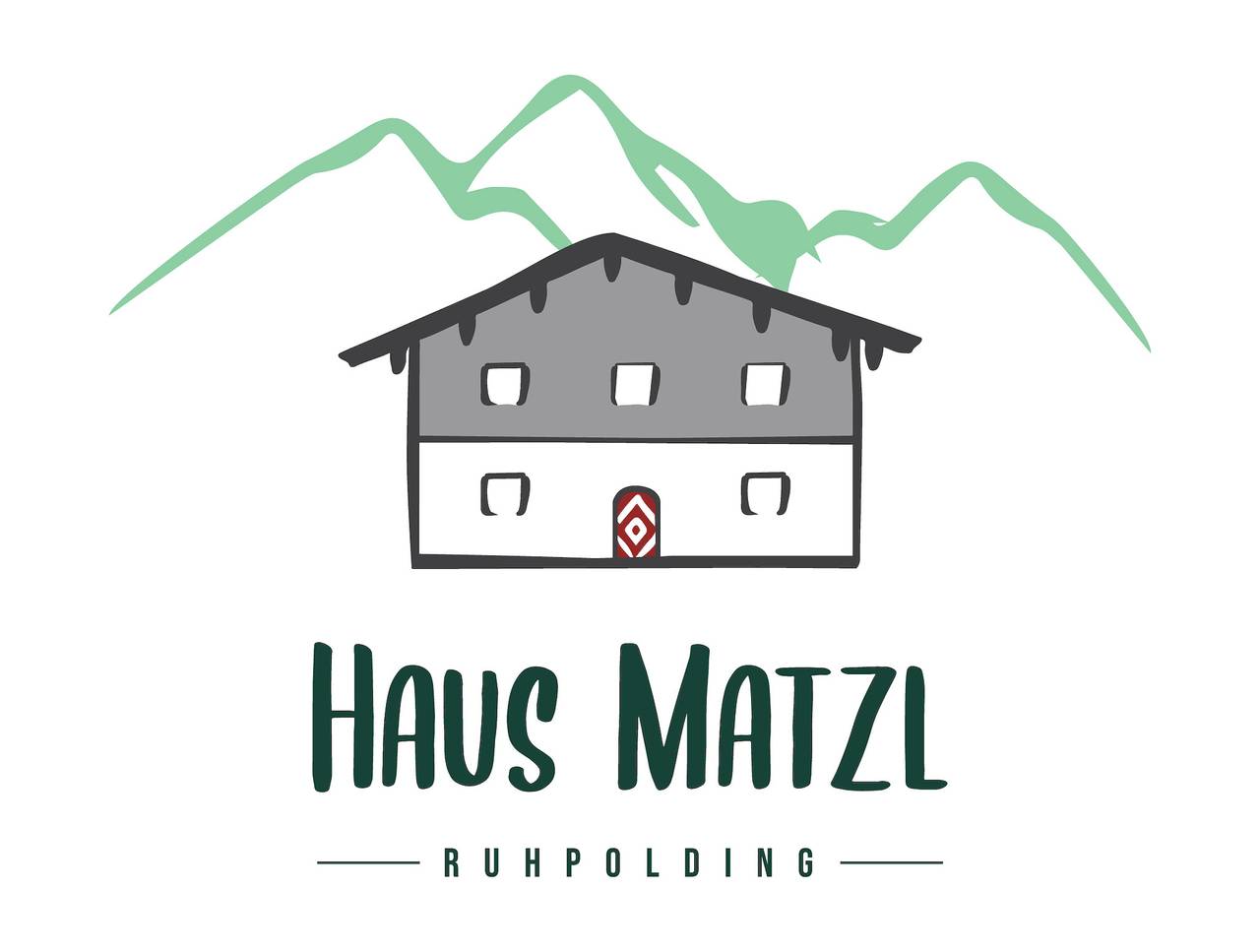 Haus Matzl inkl. Chiemgaukarte - Doppelzimmer Nr. 2 mit Dusche und Wc, Balkon, Tv, Wlan in Ruhpolding, Bayerische Alpen