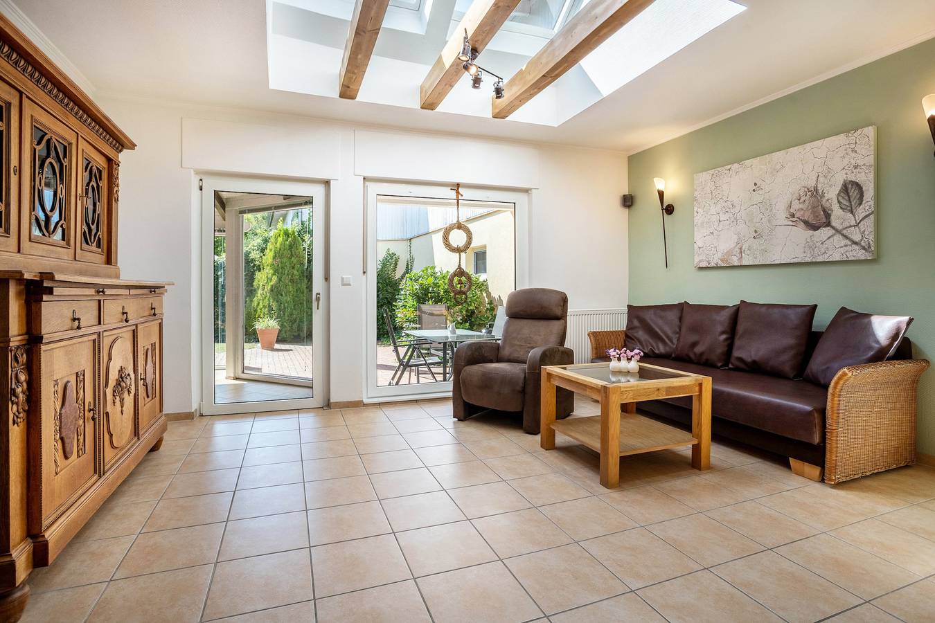 'Ferienhaus Sommerrose' mit privater Terrasse, privatem Garten und Wi-Fi in Oberuckersee, Uckermark