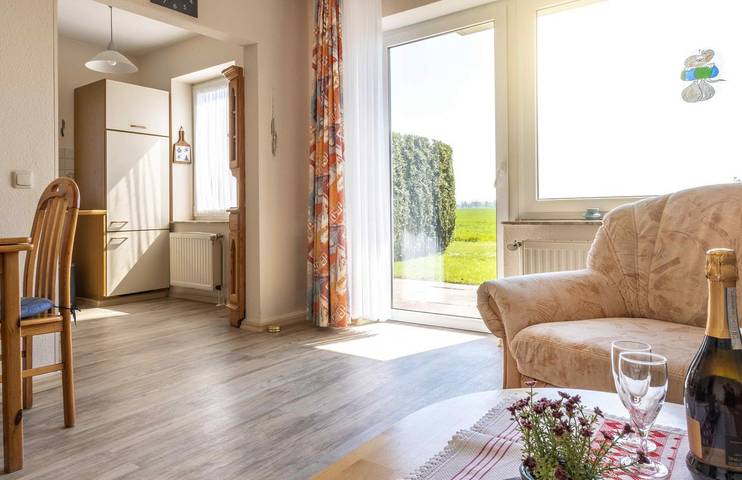 Ferienwohnung für 5 Personen, mit Garten, mit Haustier in Carolinensiel