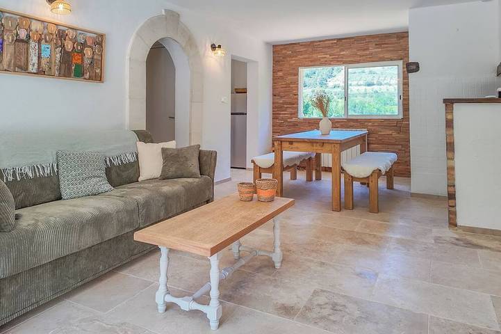 Location de vacances pour 10 personnes, avec sauna et jacuzzi ainsi que piscine et jardin, animaux acceptés à Mollans-sur-Ouvèze - 3