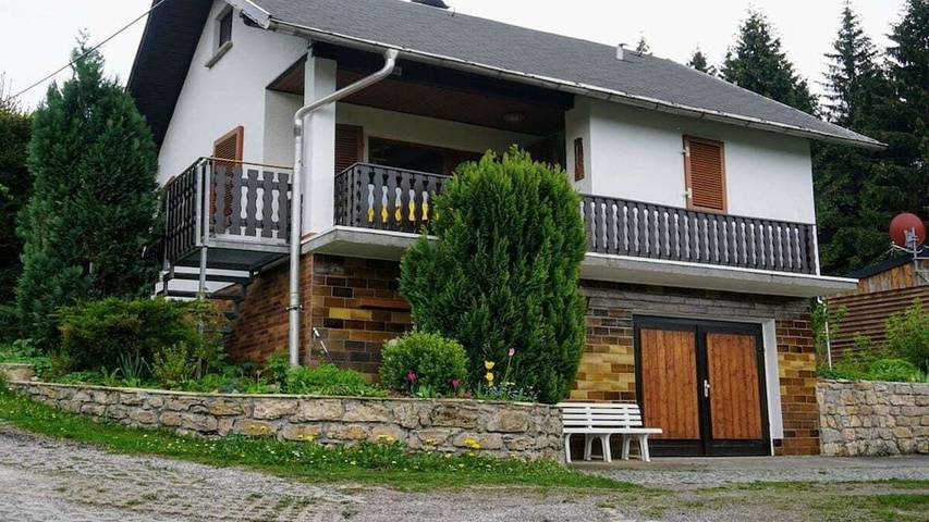 Ferienhaus für 3 Personen, mit Balkon und Garten, mit Haustier in Schleusegrund