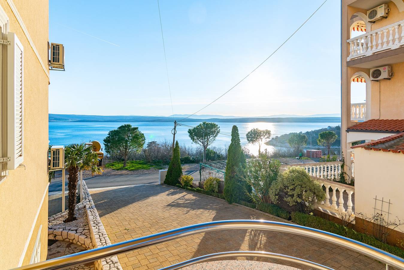 Entire apartment, Studio flat with balcony and sea view Dramalj, Crikvenica As-19997-b in Dramalj, Primorje-Gorski Kotar