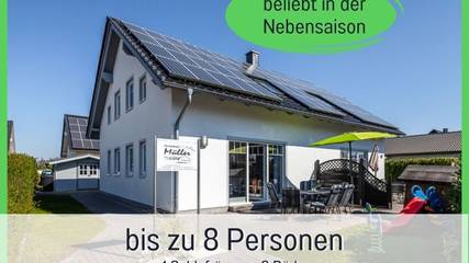 Chalet für 8 Personen, mit Terrasse und Garten auf Fehmarn