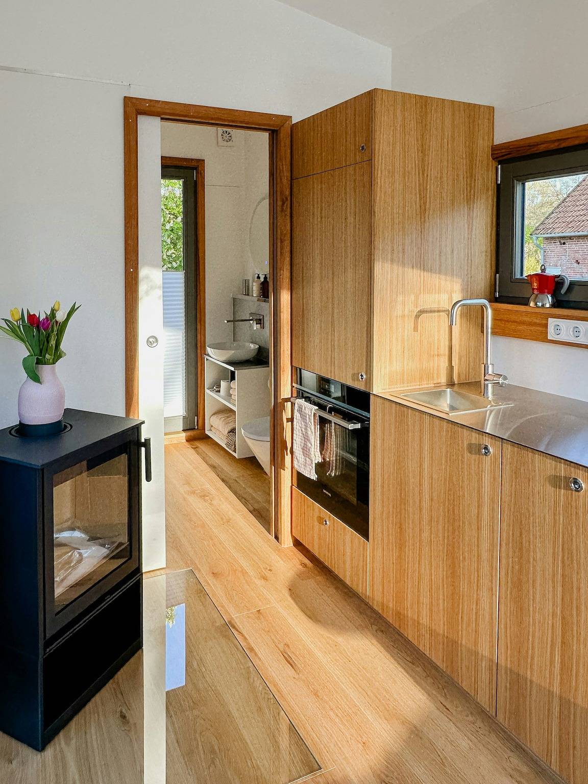 Modernes Tiny House mit eigenem Zugang zum See in Walsrode, Aller-Leine-Tal