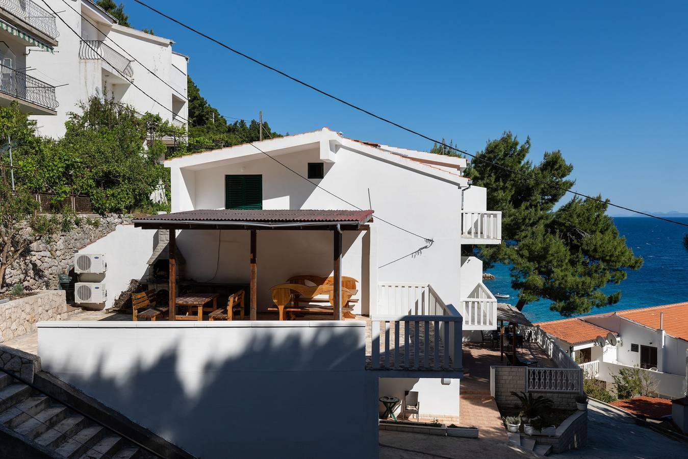 Ganze Wohnung, Apartments by the sea Mimice, Omiš - 2736 in Mimice, Split-Dalmatien
