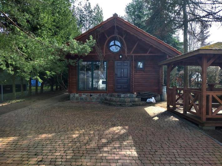 Apartament wakacyjny dla 9 osób, z ogród i widok oraz widok na jezioro, zwierzęta dozwolone w Ryn