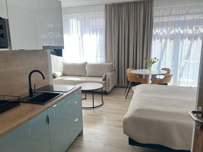 Obiekt b&b dla 2 osób, z ogród i widok oraz sauna w Łeba