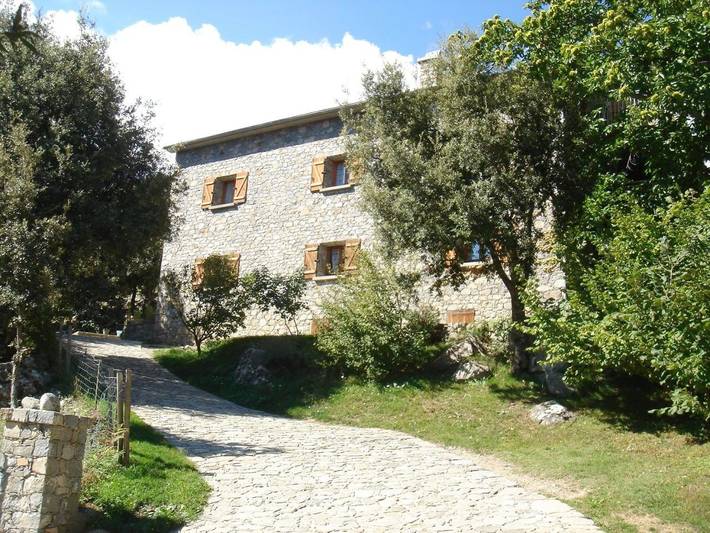 Chambre d’hôte pour 2 personnes, avec Terrasse ainsi que Jardin et Vue à Calacuccia