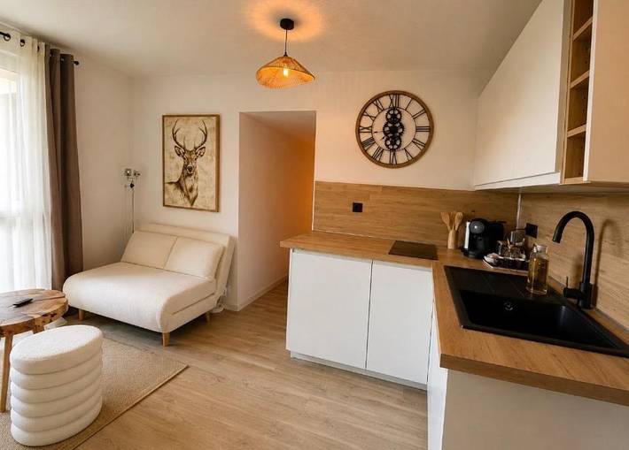 Gîte pour 4 personnes, avec terrasse et vue, animaux acceptés à Château-Bernard - 2