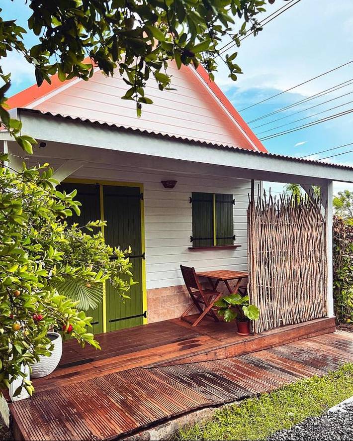 Chalet für 2 Personen, mit Ausblick und Terrasse in der Karibik