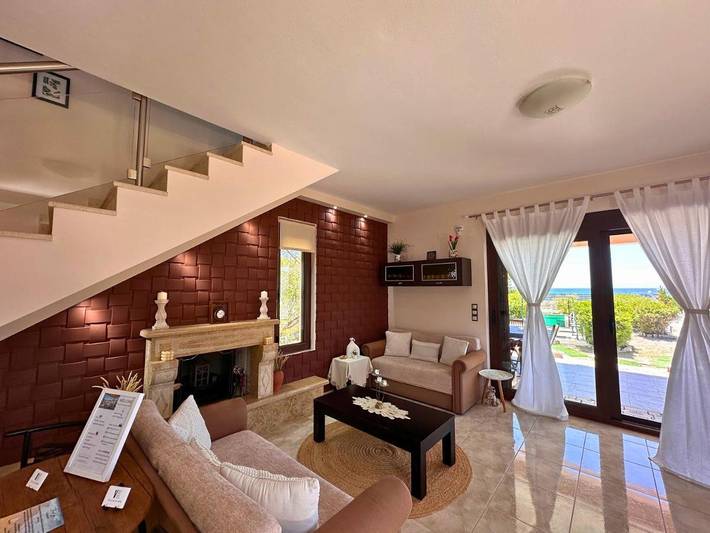 Location de vacances pour 6 personnes, avec Balcon et Terrasse ainsi que Jardin et Vue dans Keratokambos - 4