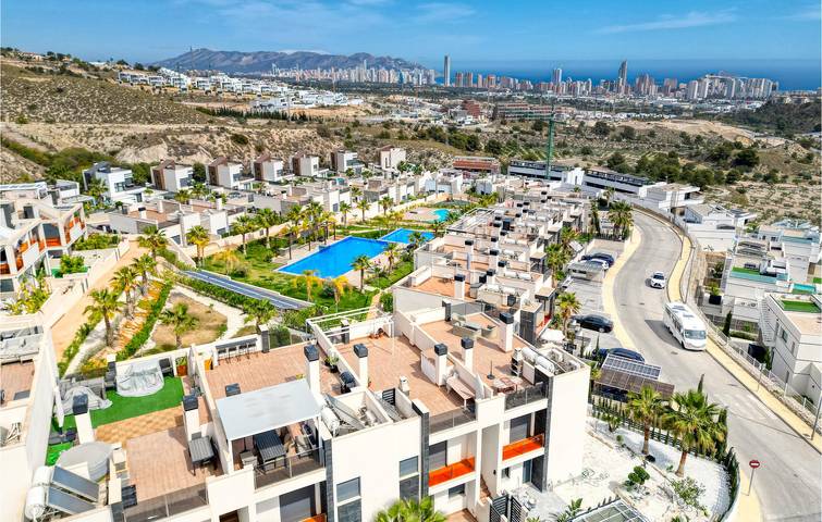 Appartement de vacances entier, Appartement vue mer avec piscine et terrasse in Finestrat, Costa Blanca