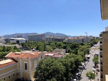 Gîte pour 6 personnes, avec balcon et vue dans Palais des Congres Parc Chanot