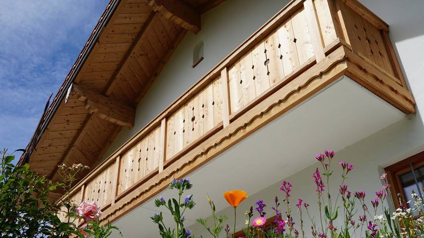 Ganze Ferienwohnung, Hölzlhof - Ferienwohnung Waldblick, 60 qm, bis 4 Personen in Amerang, Landkreis Rosenheim