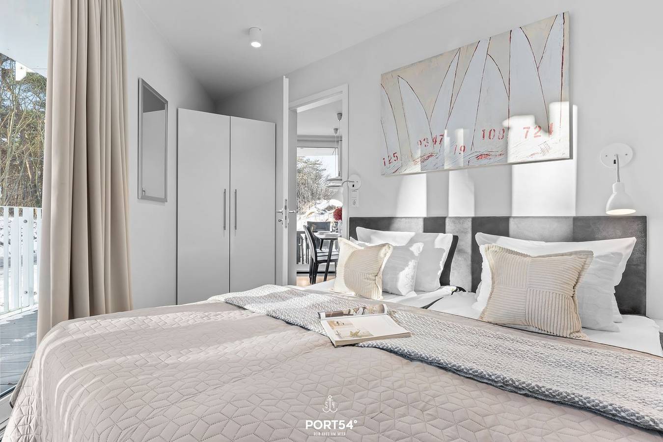 Ganze Wohnung, Moderne Ferienwohnung "Wellenkamm" mit Wellnessdusche auf dem Priwall in Priwall, Lübeck