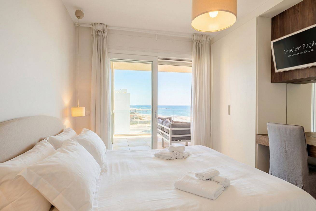 Ganze Wohnung, Ferienwohnung für 6 Personen mit Balkon/Terrasse in Bari, Bari Provinz