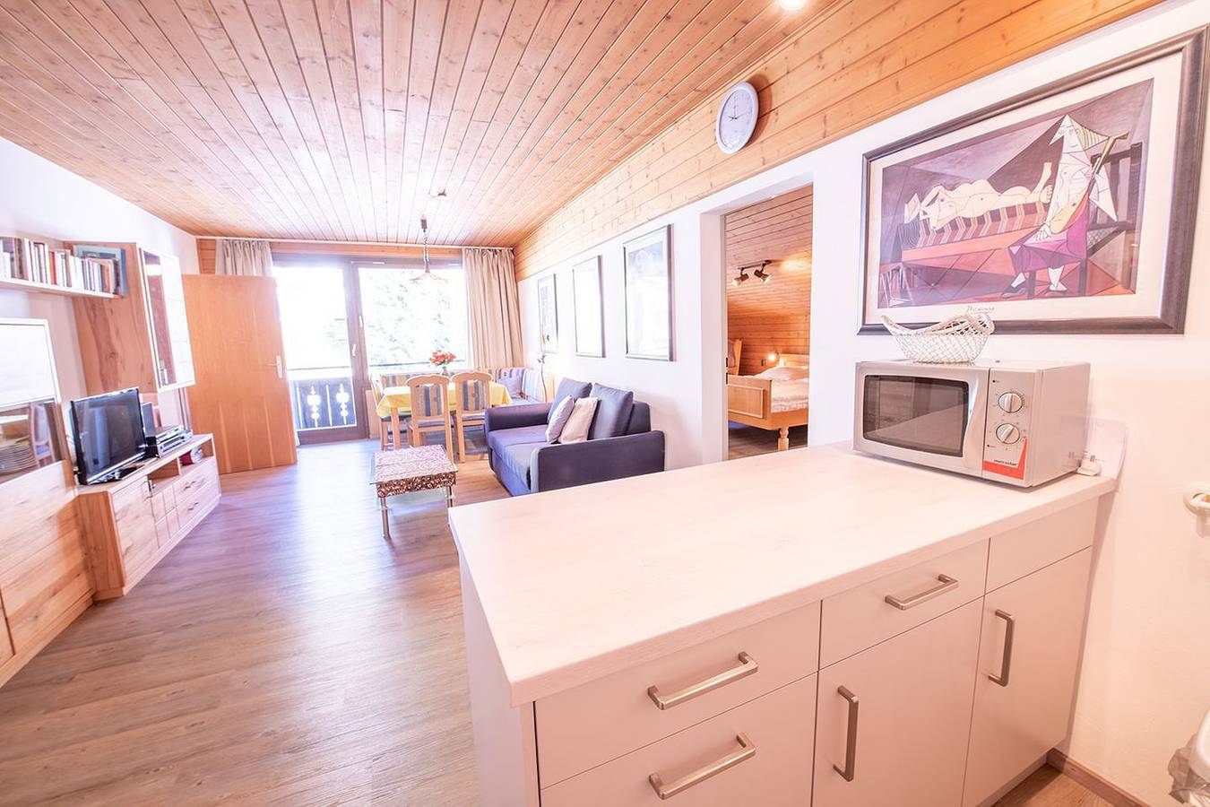 Geheel appartement, Vakantieappartement voor 5 personen met balkon in Königsleiten, Pinzgau