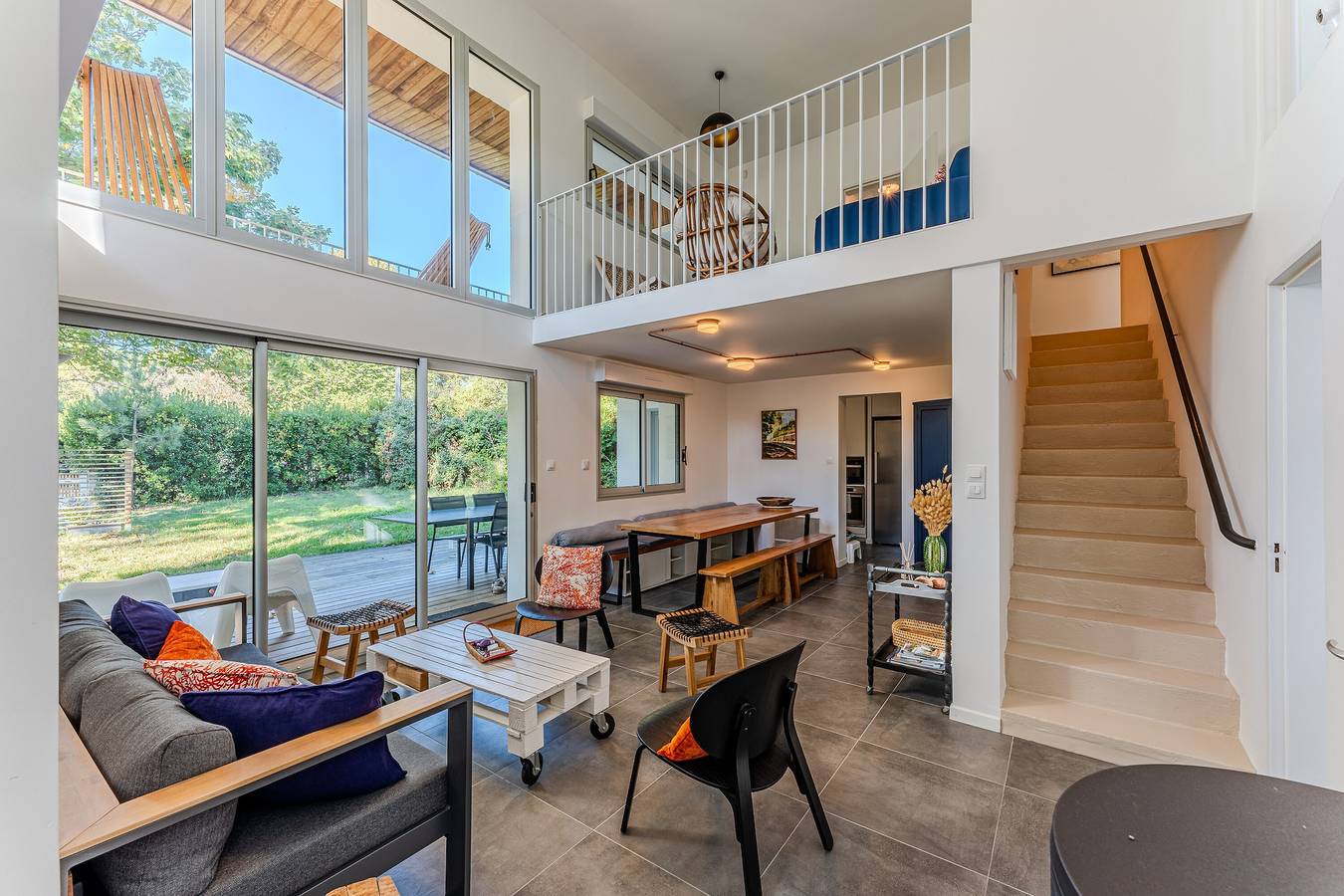 Family Villa with 6 Bedrooms, Garden & Terrace, Between Beach and Port – Lège-Cap-Ferret in Lège-Cap-Ferret, Arcachon region