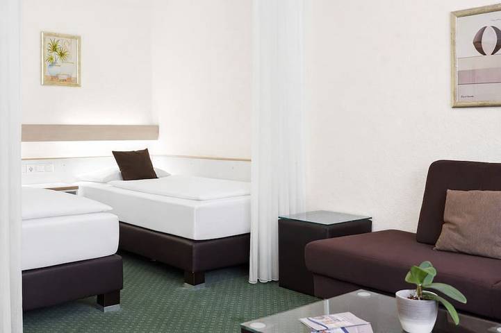 Ferienwohnung für 3 Personen, mit Balkon in Bad Füssing