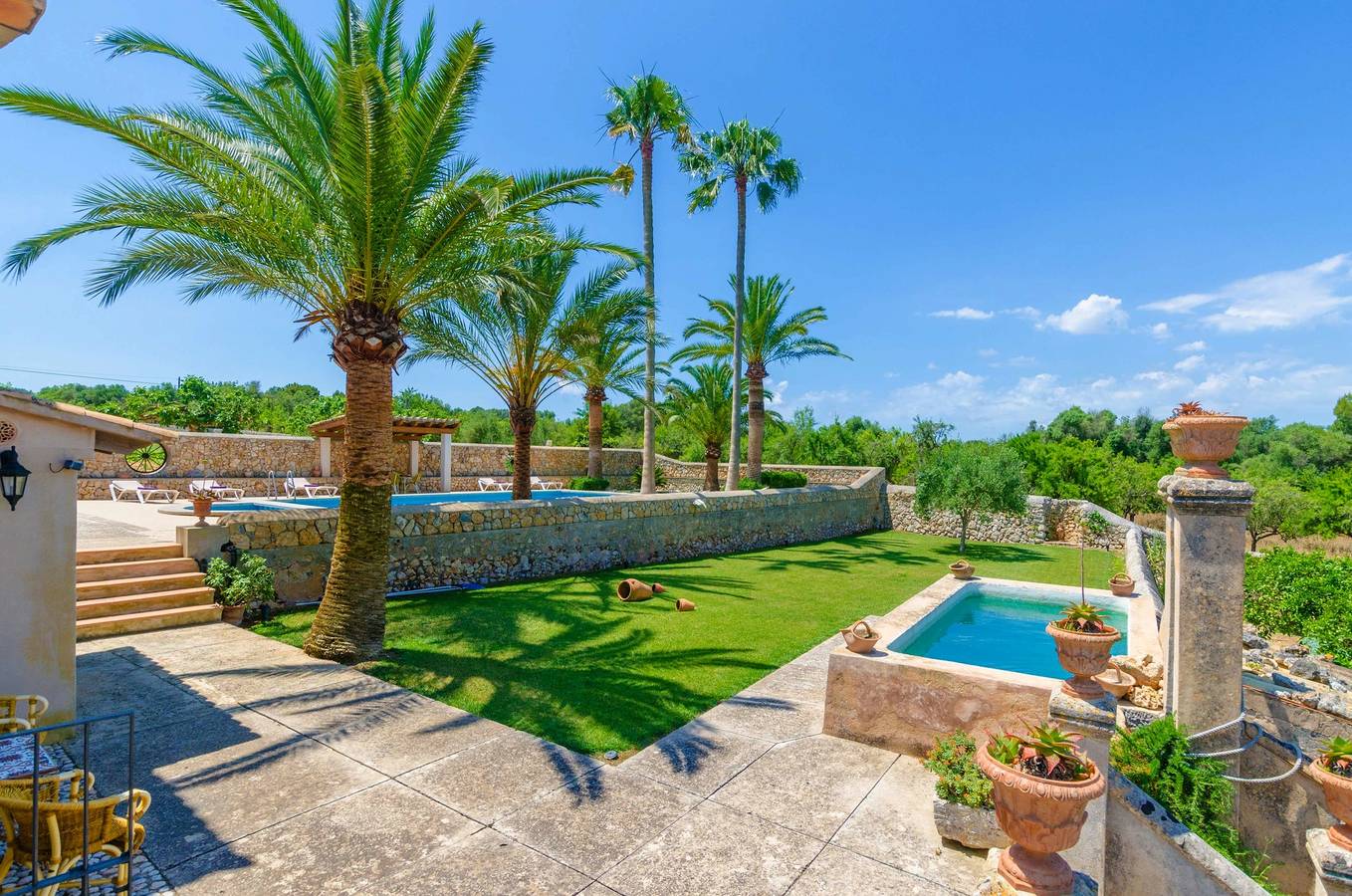 Son Real in Sancellas, Interior de Mallorca