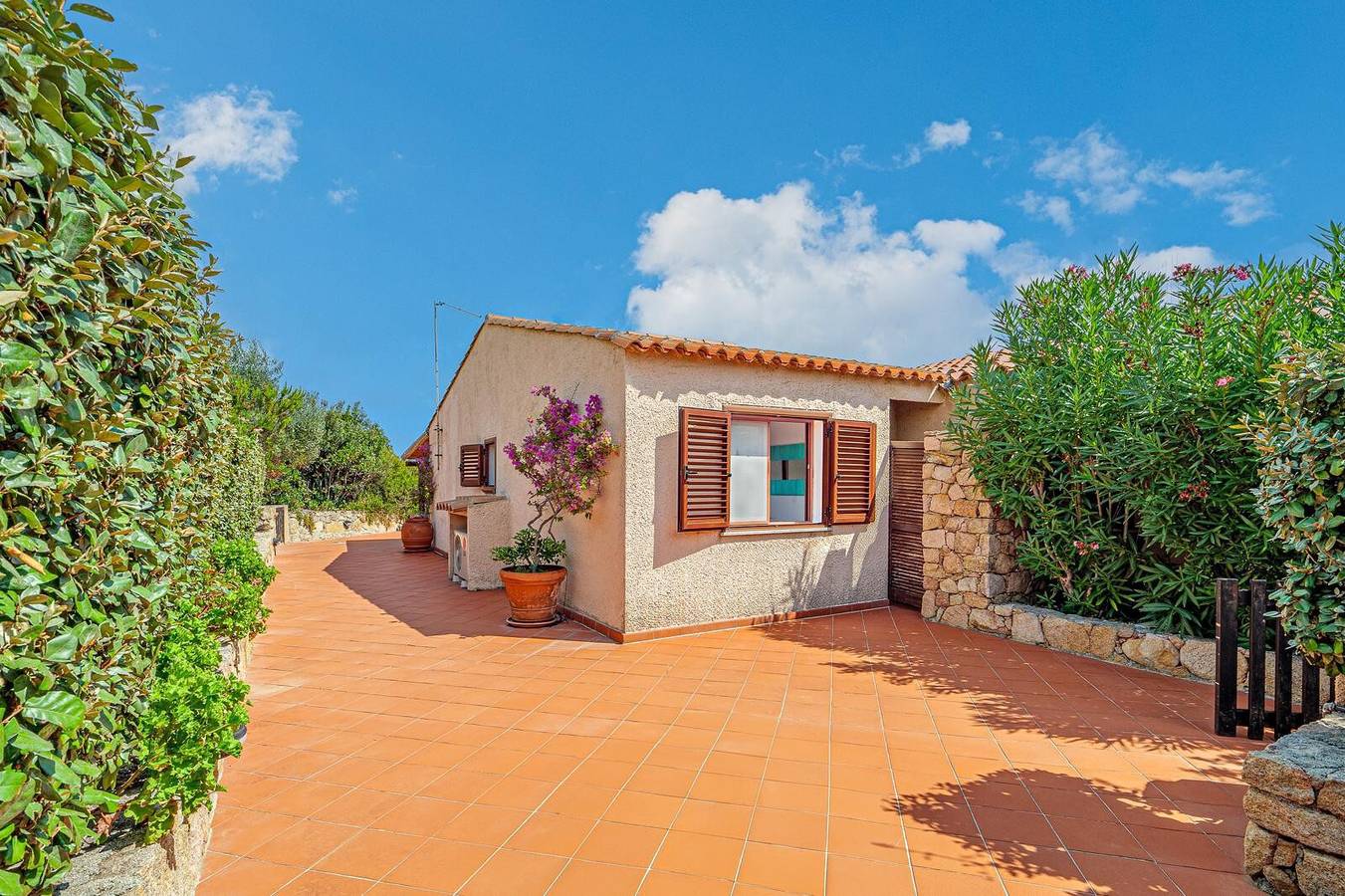 Ferienhaus 'La Casedda Di Nina' mit Meerblick, privater Terrasse und Klimaanlage in Palau (dorf), Palau (Sardinien)