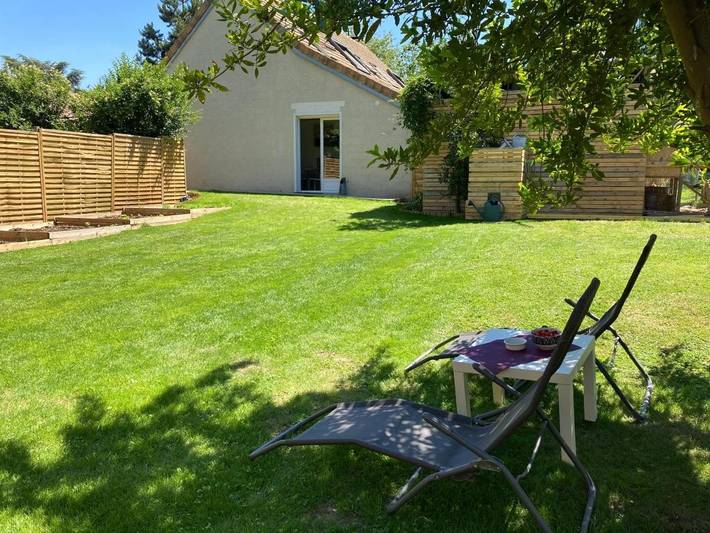 Appartement de vacances pour 5 personnes, avec vue et jardin à Chessy