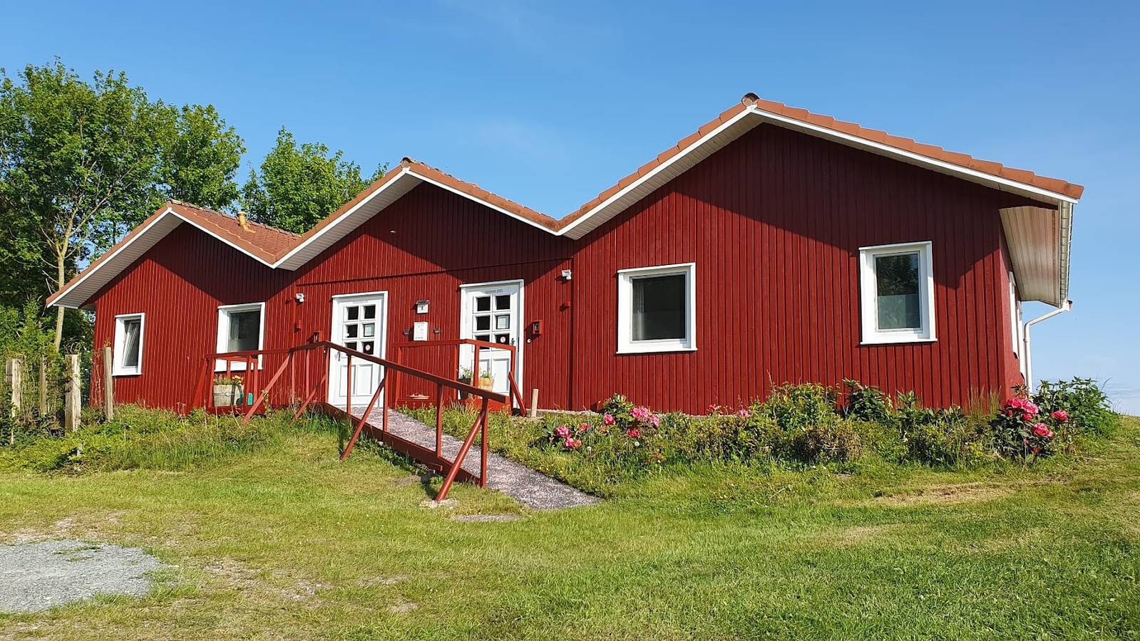 Ganze Wohnung, Ferienwohnung 'Erika'  - ruhige Lage mit riesigem Garten nahe Ostsee & Schlei in Saustrup, Schleswig-Flensburg