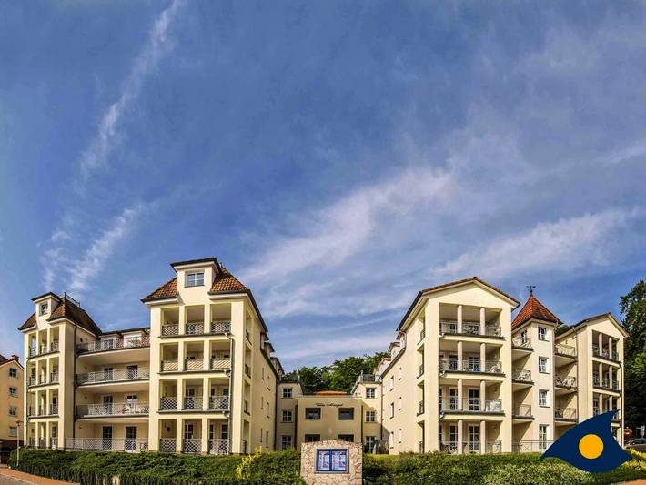 Ferienhaus mit Meerblick für 2 Personen, mit Terrasse in Drei Kaiserbäder