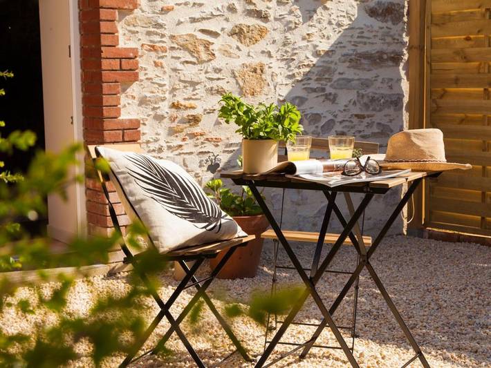 Location de vacances pour 2 personnes, avec Terrasse et Jardin à Le Loroux-Bottereau