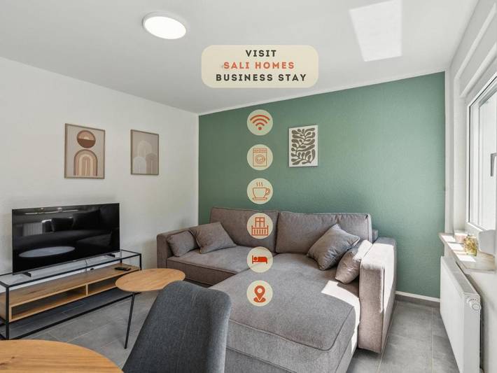 Ferienwohnung für 3 Personen, mit Ausblick und Garten in Emmerich