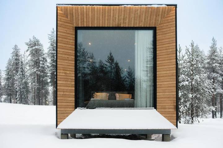 Apartamento para 4 personas, con vistas y sauna en Rovaniemi