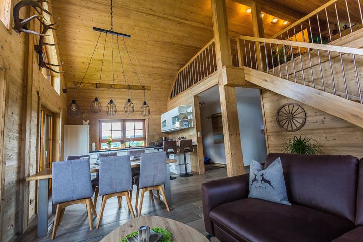 Ferienhaus für 5 Personen, mit Terrasse und Whirlpool sowie Garten in Franken - 4