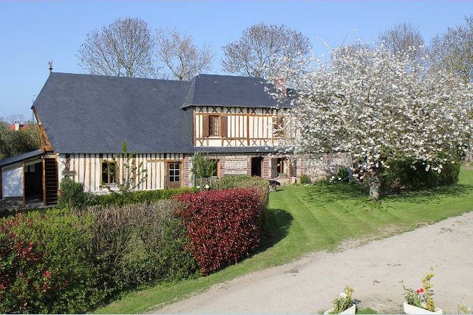 Chambre d’hôte pour 2 personnes, avec Jardin en Normandie