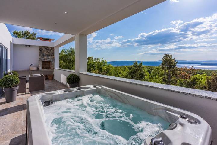 Ferienhaus für 4 Personen, mit Whirlpool und Balkon - 1