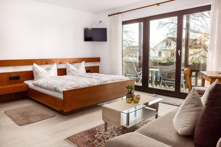 Zimmer für 3 Personen, mit Balkon