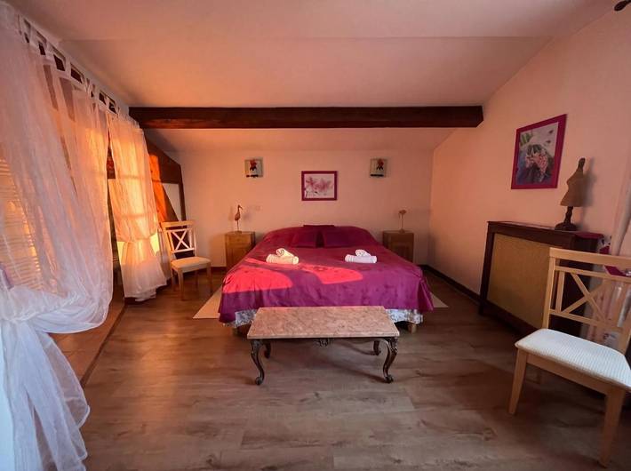 Gîte pour 3 personnes, avec Terrasse ainsi que Jardin et Piscine à Badens - 4