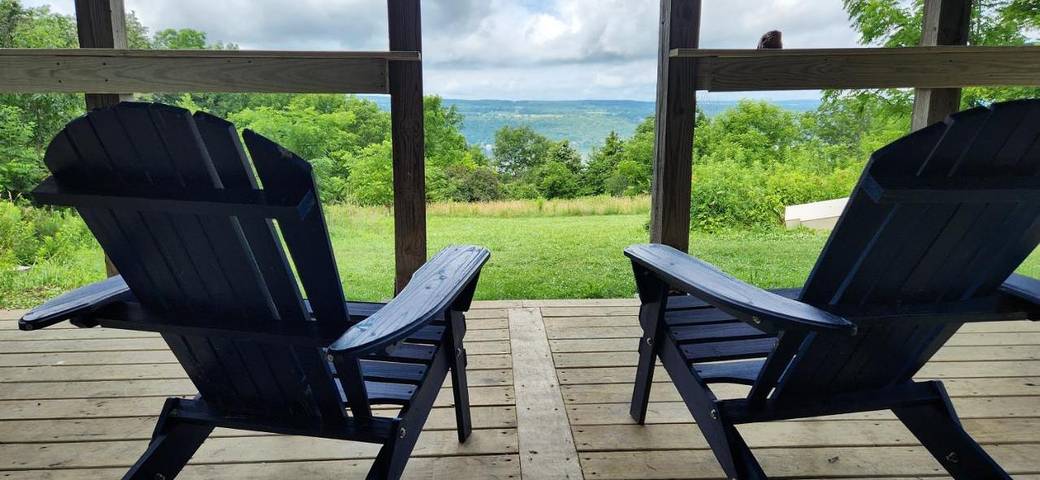 Casa de férias para 3 pessoas, com vista e jardim e ainda vista para o lago em Estado de Nova Iorque