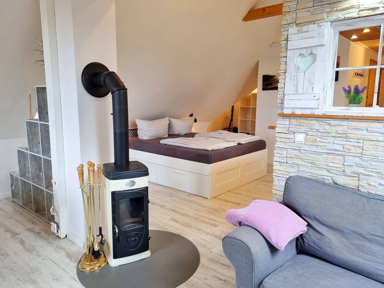 Ganze Wohnung, Ferienwohnung Ackerblick auf wunderschönem Ferienhof nahe der Ostsee in Schwartbuck, Südliche Ostseeküste