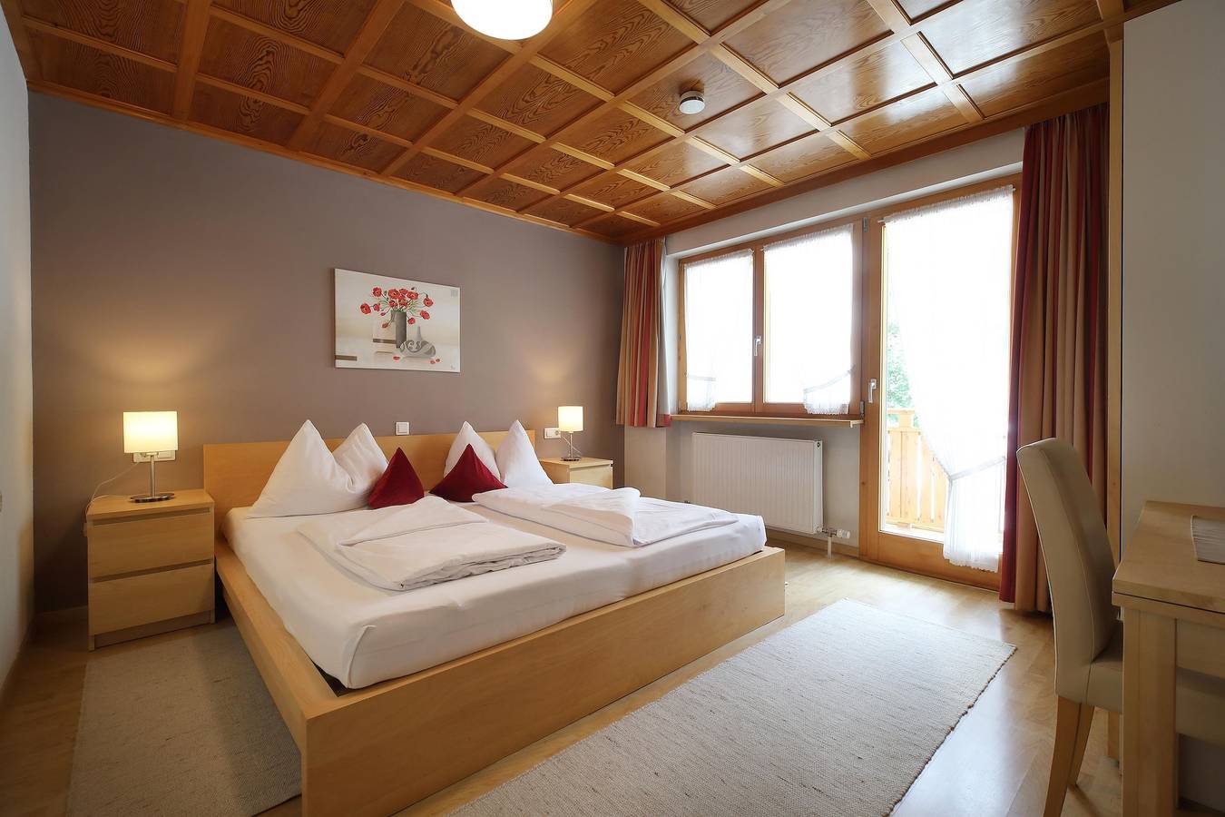 Apartamento vacacional entero, Zimmer 11 - Doppelzimmer+Balkon in Rätikon mountain range, Brand