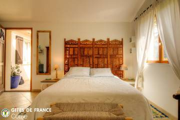 Chambre d’hôte pour 3 personnes, avec jardin et piscine à Sarrola-Carcopino