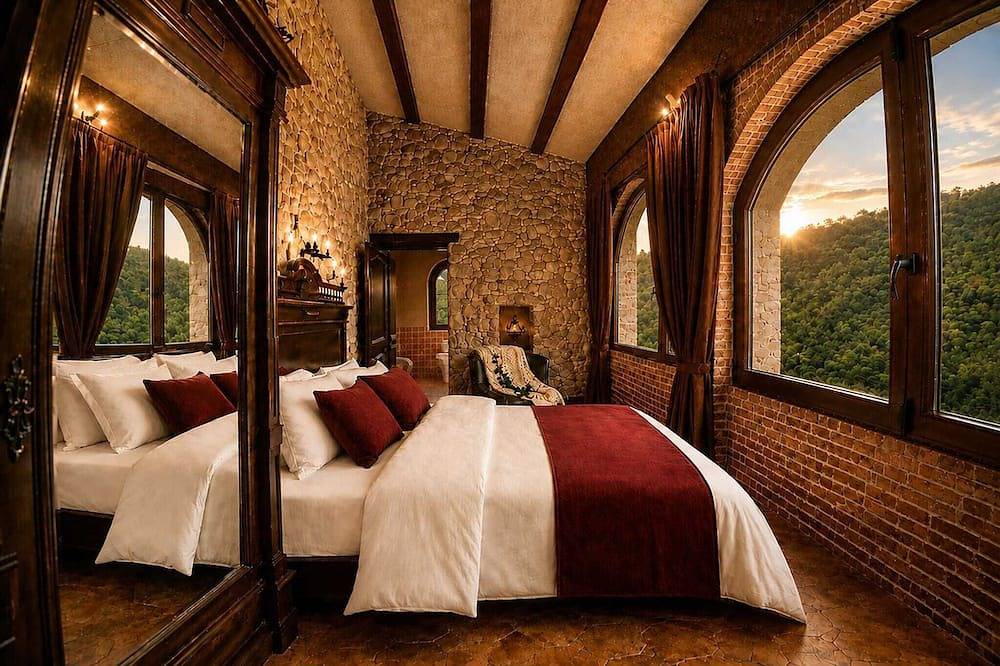 Forteresse médiévale privée près de Barcelone in Granera, Barcelone l'intérieur des terres